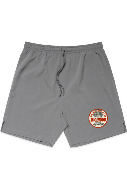 Big Hitters Have Big Wood Active Shorts