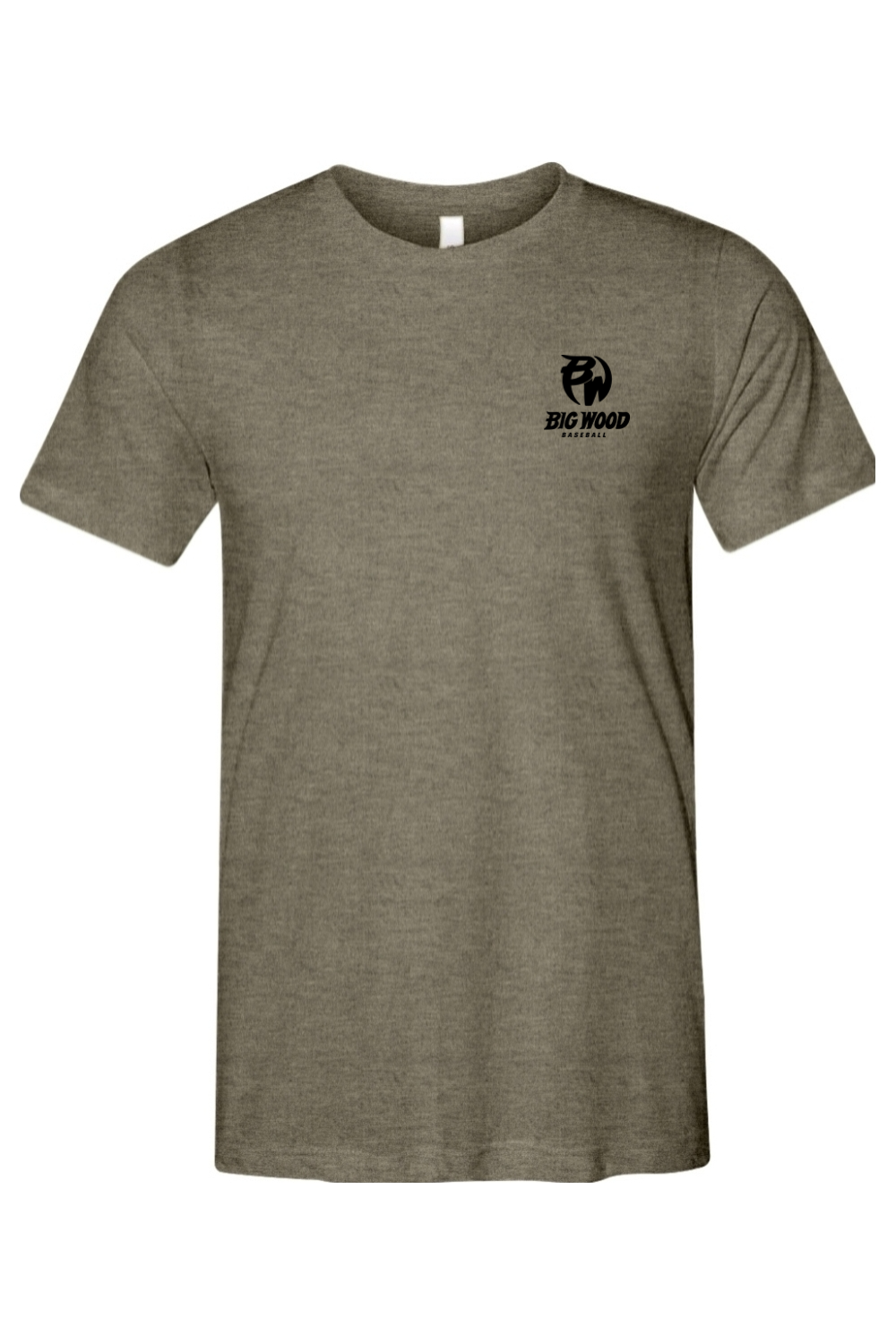 Big Wood Outlined Mascot Lightweight Tee