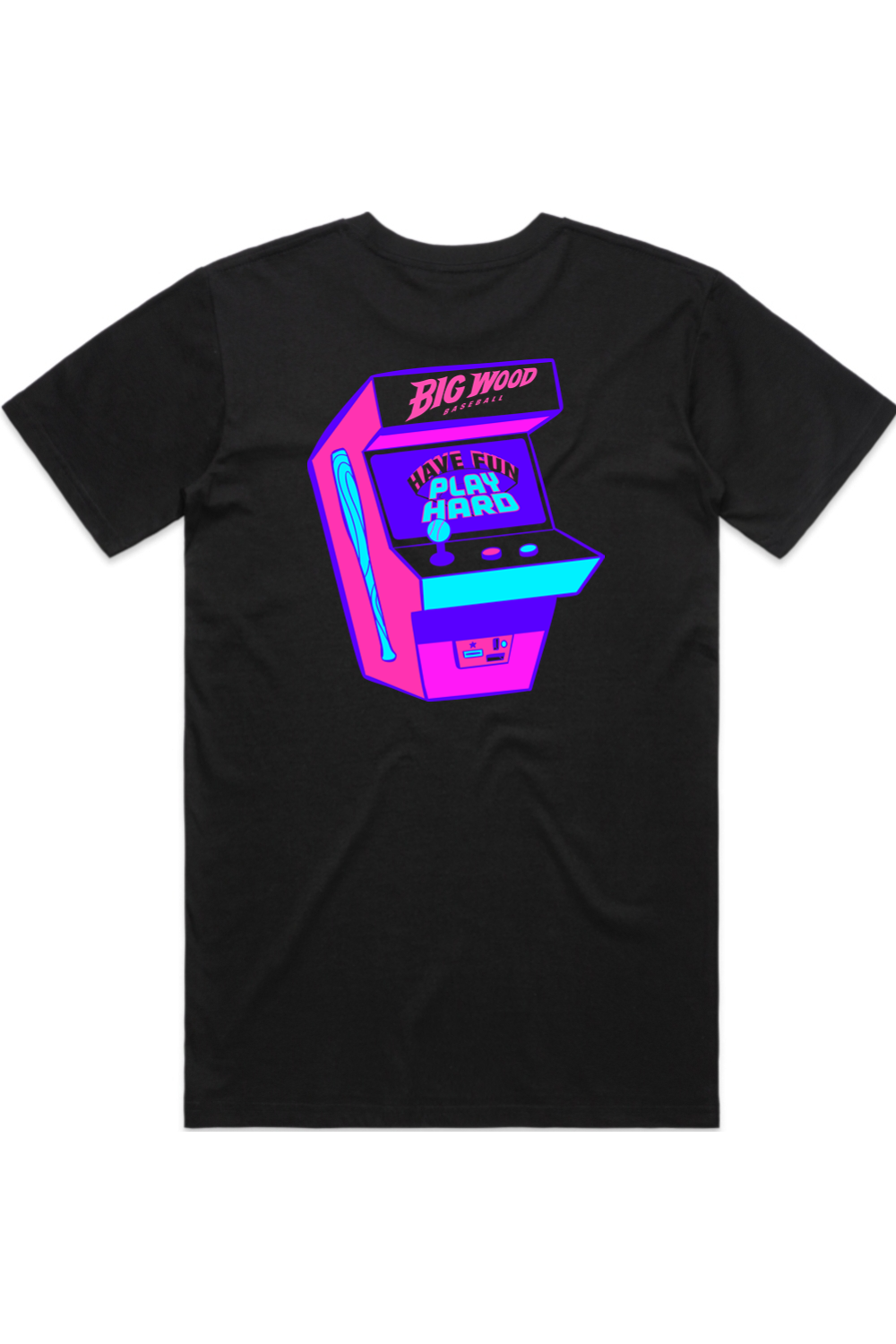 Have Fun Play Hard Arcade Tee