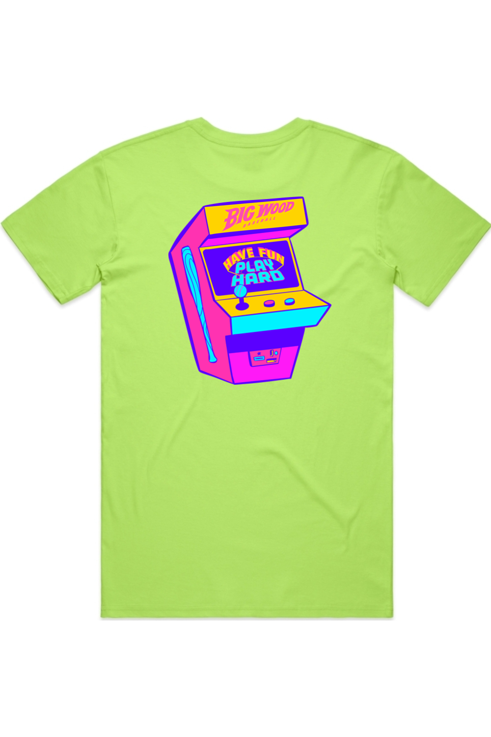 Have Fun Play Hard Arcade Tee
