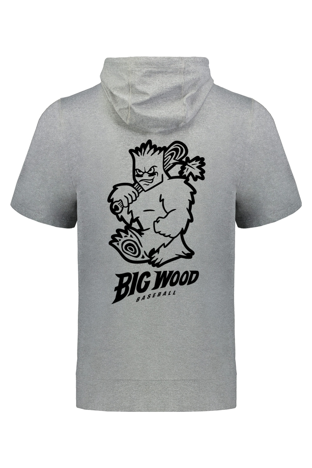 Big Wood Mascot Performance Hoodie