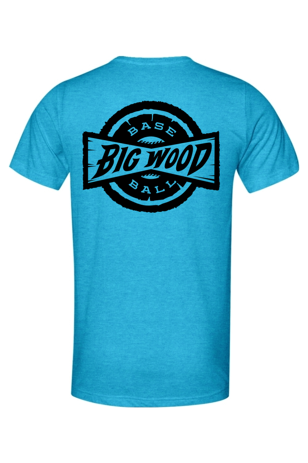 Big Wood Black Stamp Lightweight Tee