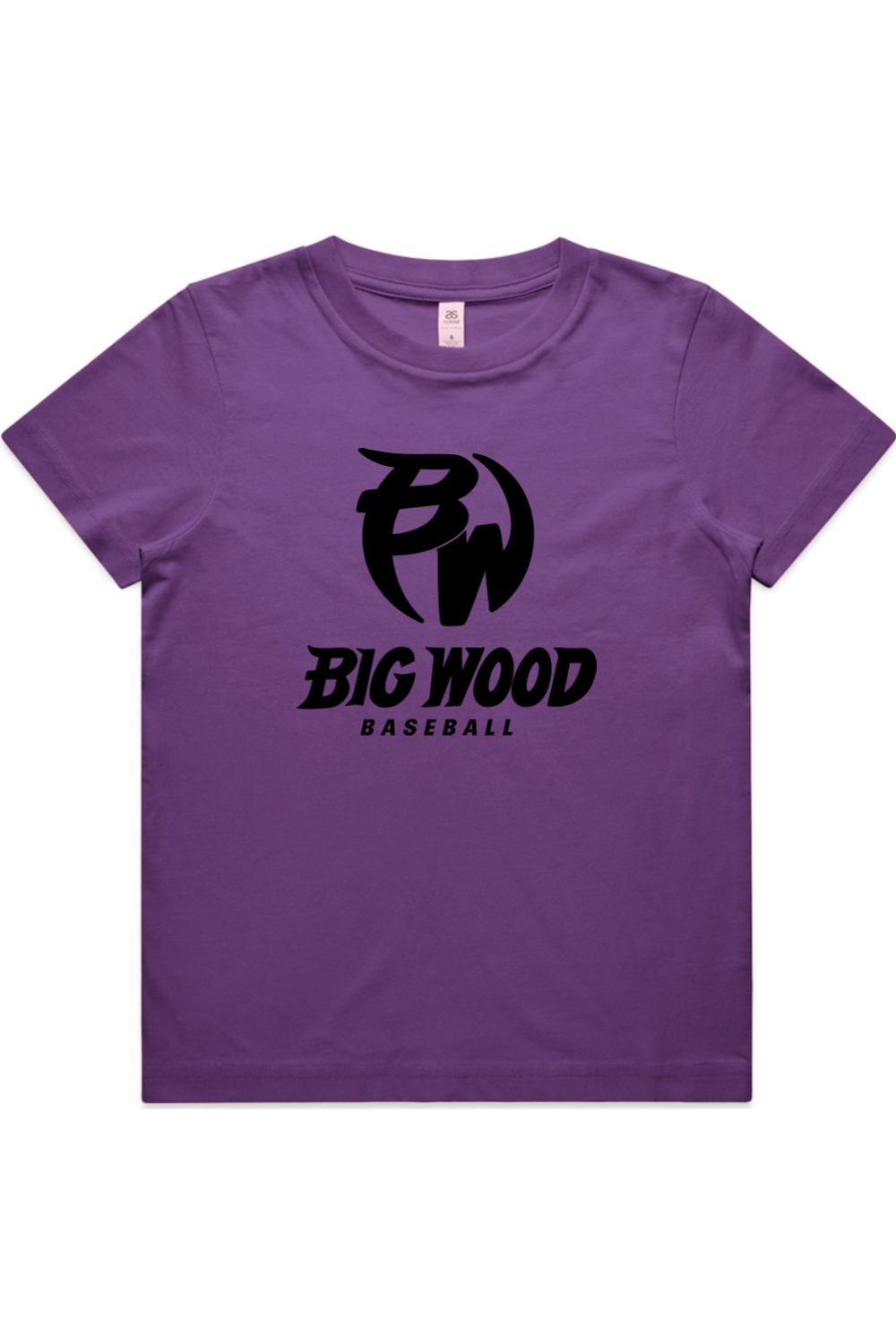 Youth - Big Wood Baseball Tee