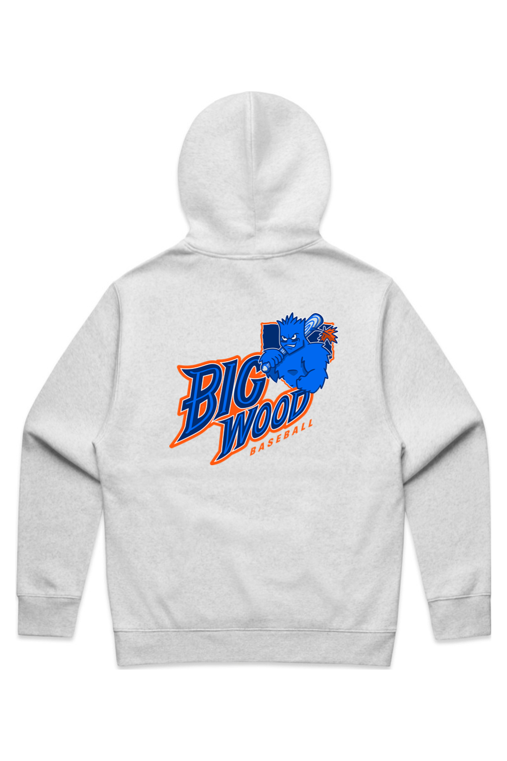 Big Wood Home Plate Relaxed Fit Hoodie