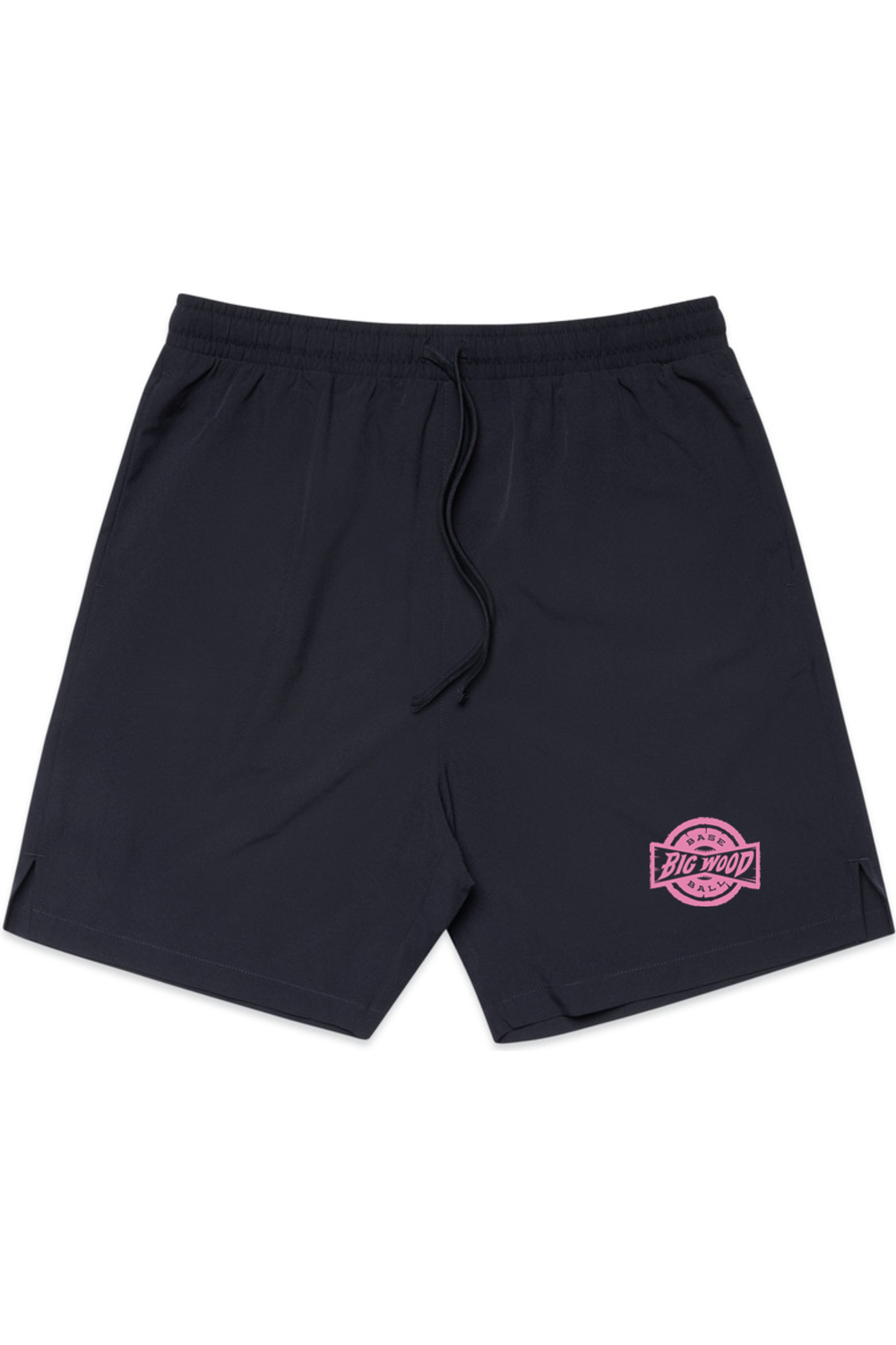 Big Wood Pink Stamp Active Shorts