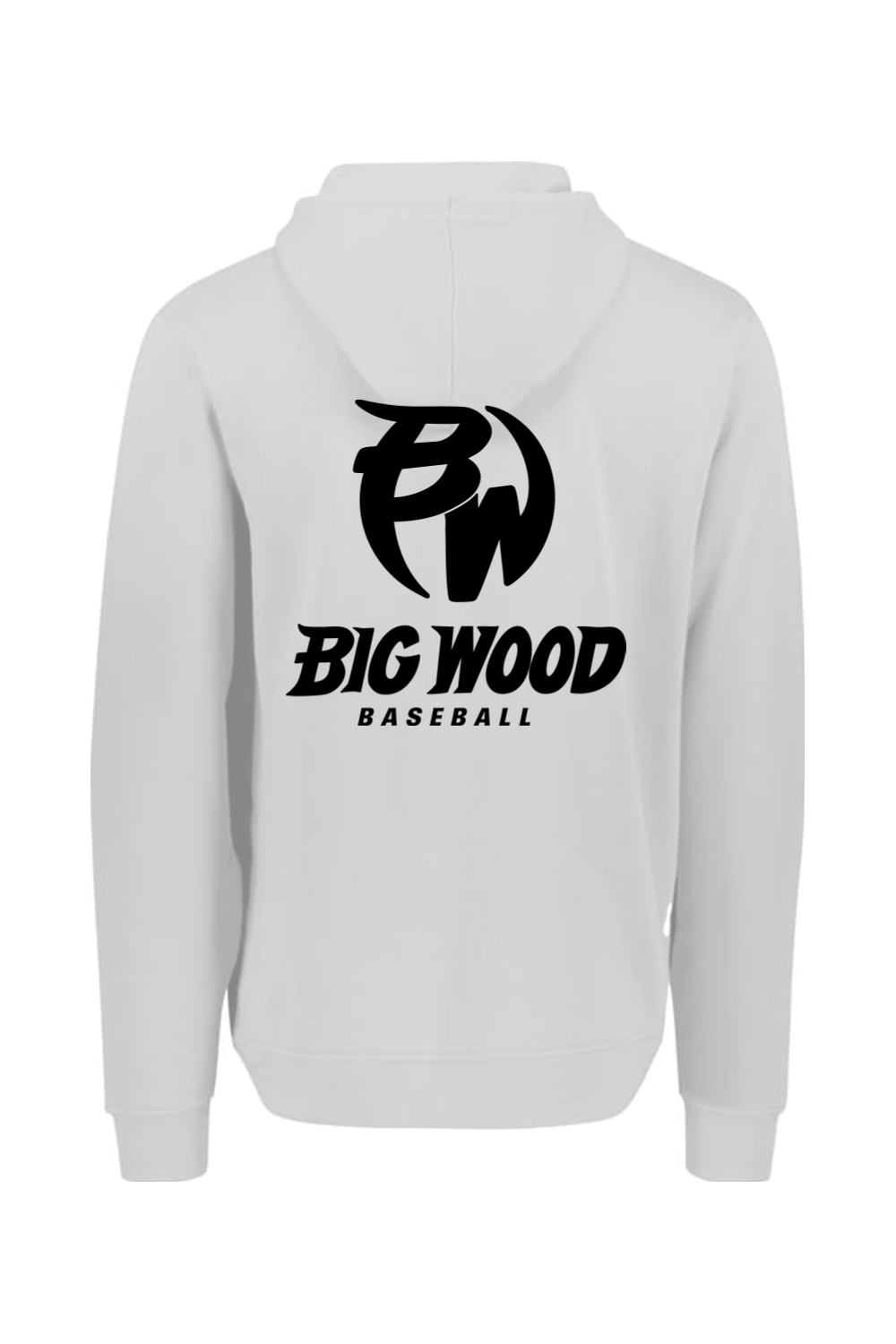 Big Wood Baseball Athletic Fit Hoodie