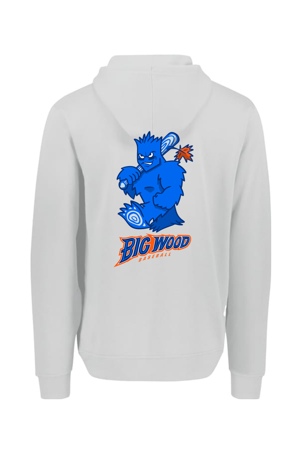 Big Wood Mascot Athletic Fit Hoodie