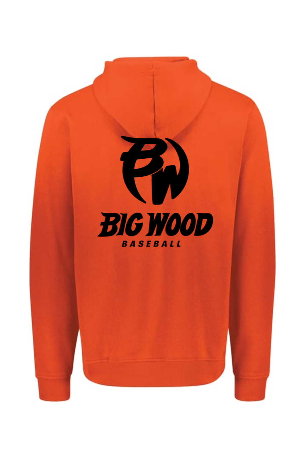 Big Wood Baseball Athletic Fit Hoodie