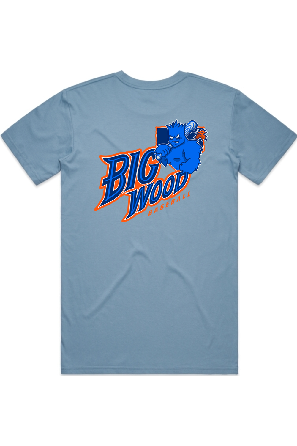 Big Wood Home Plate Mascot Tee