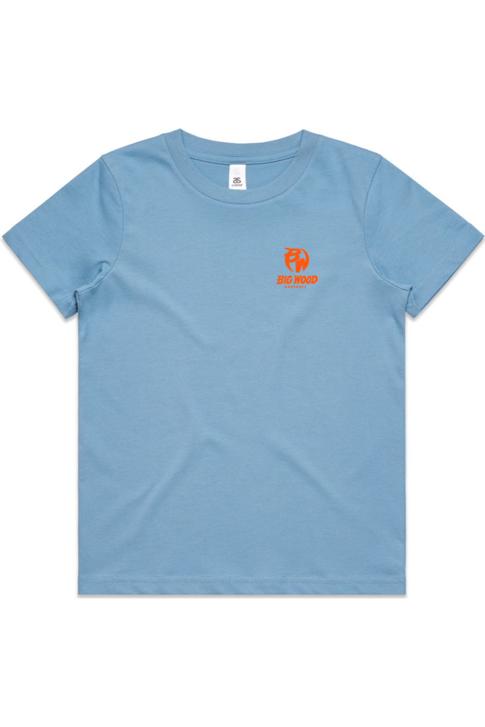 Youth - Big Wood Home Plate Mascot Tee