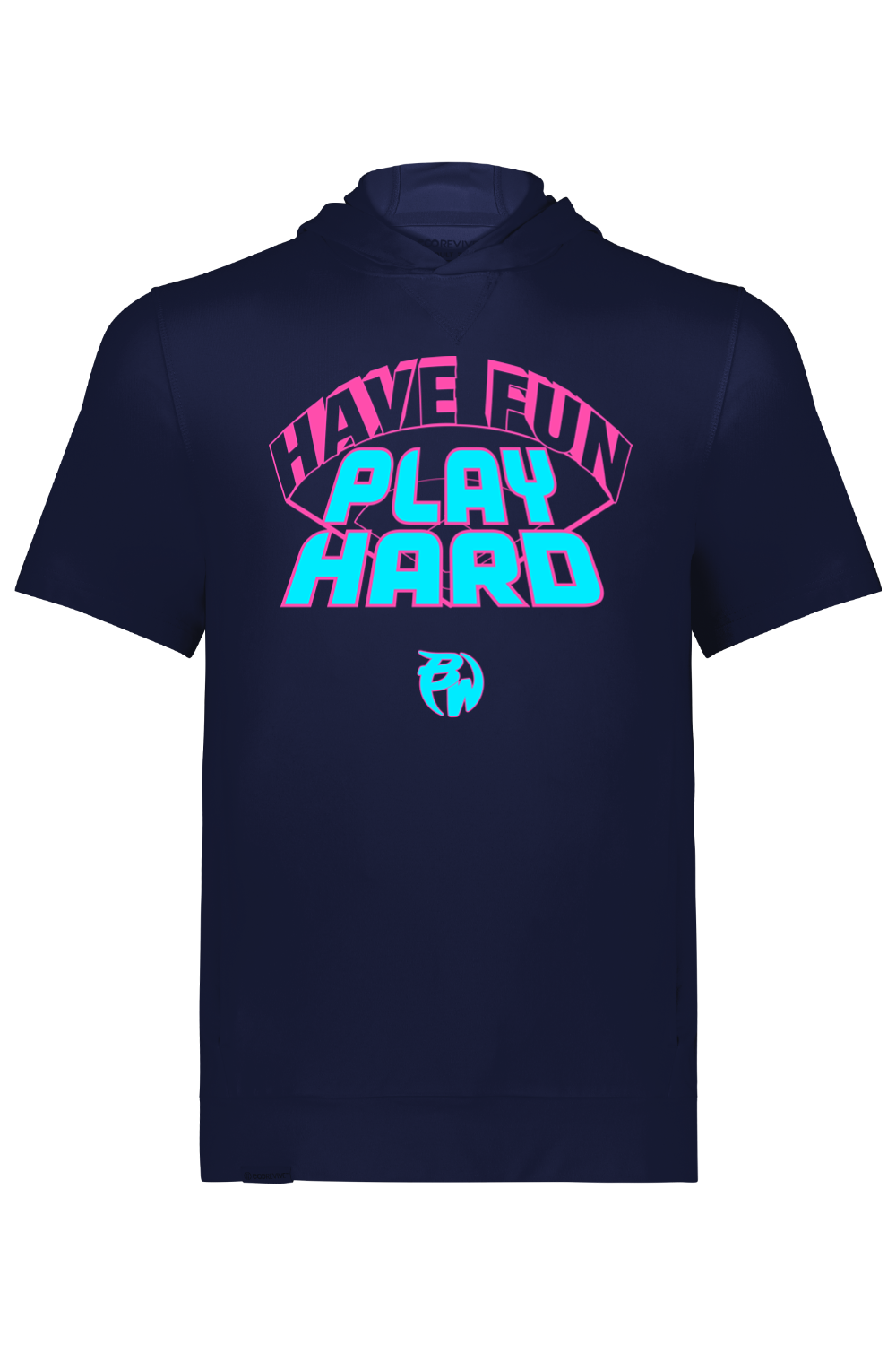 Youth - Have Fun Play Hard Short Sleeve Hoodie