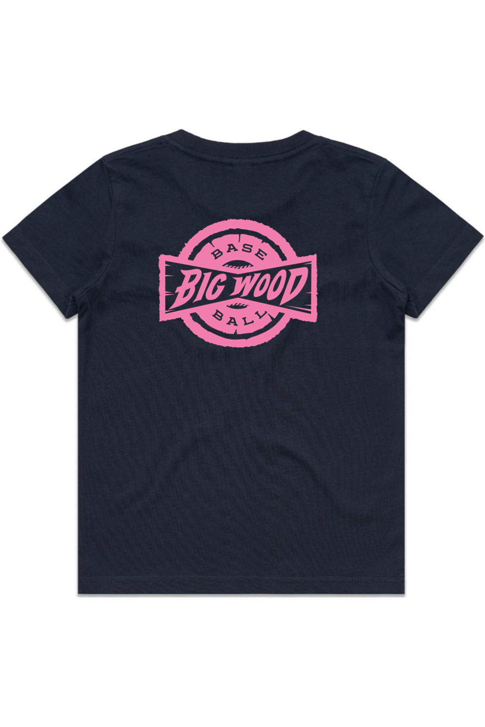 Youth - Big Wood Pink Stamp Tee