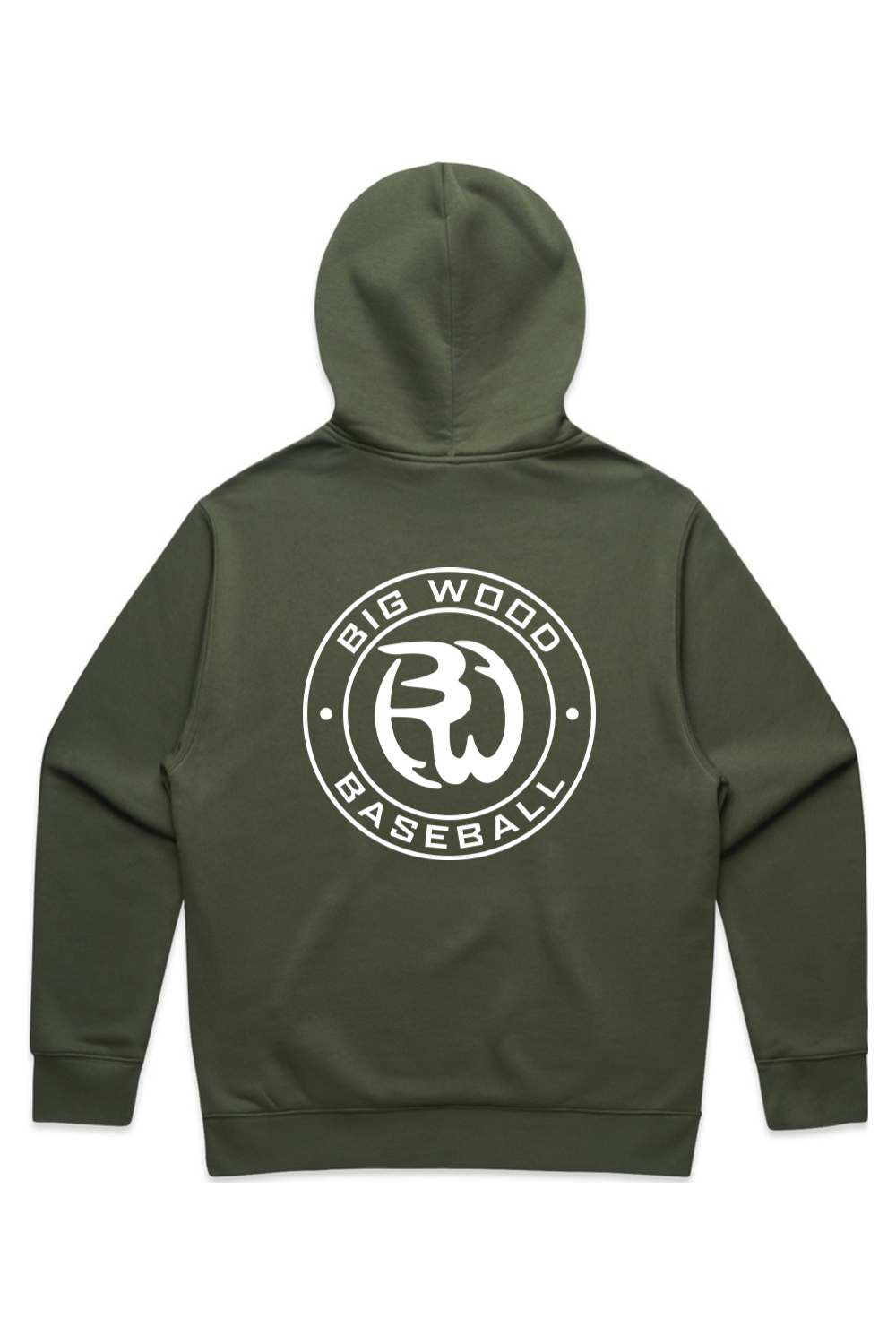 Big Wood Outdoor Stamp Relaxed Fit Hoodie