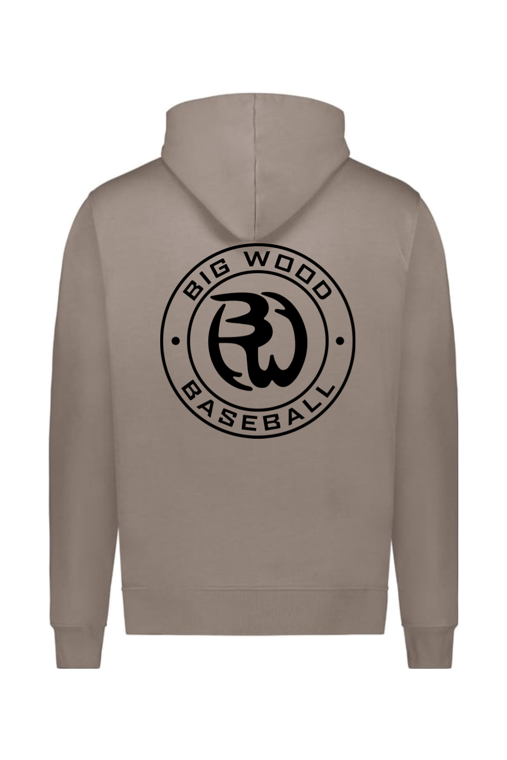 Big Wood Outdoor Stamp Athletic Fit Hoodie