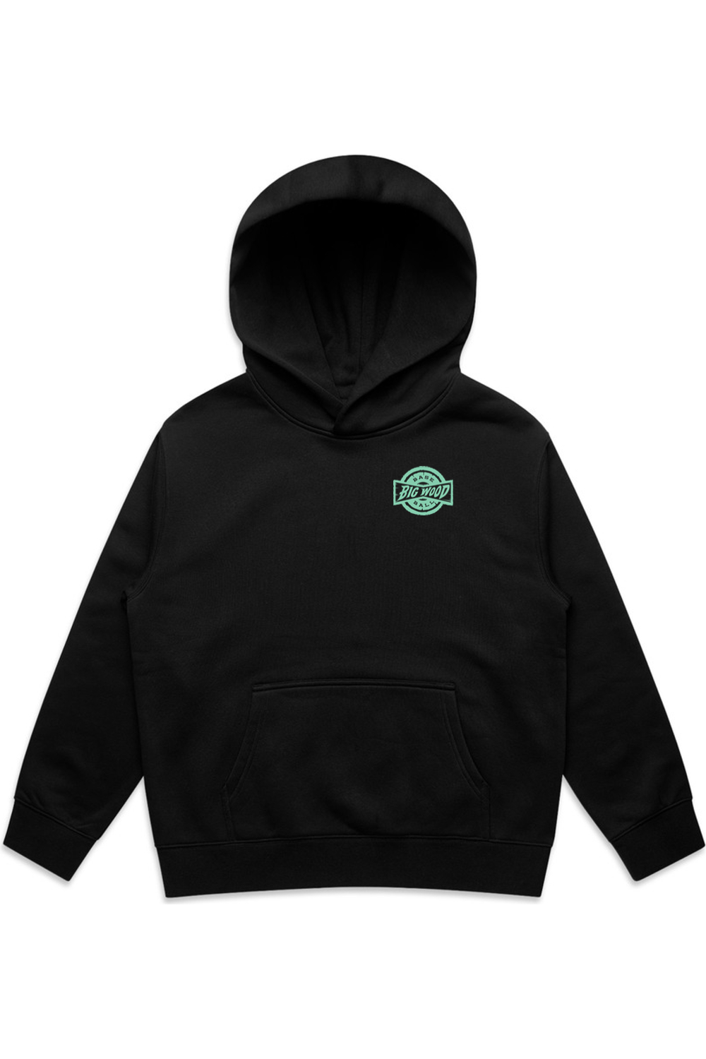 Youth - Big Wood Mint Stamp Relaxed Fit Hoodie