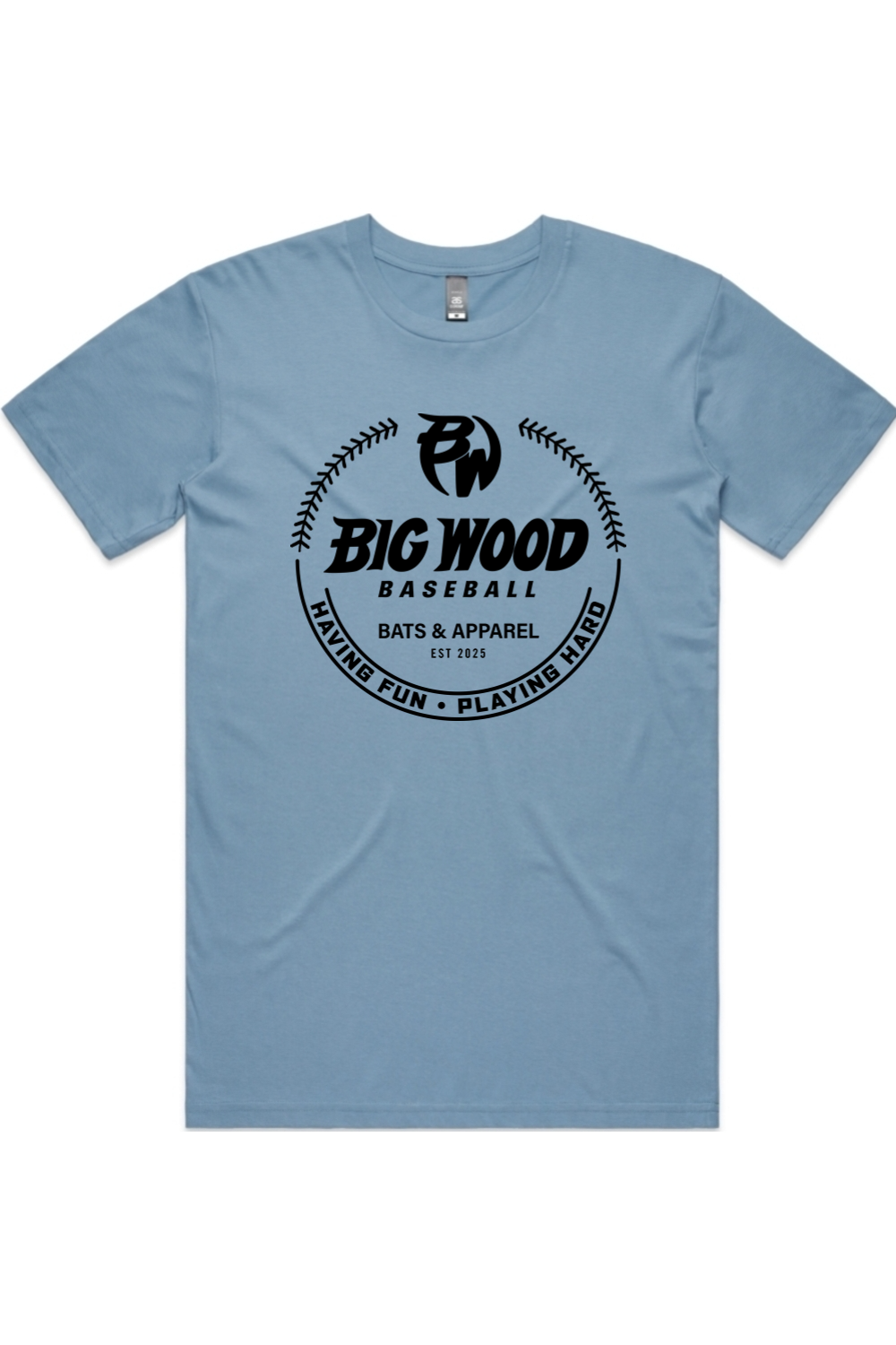 Big Wood Baseball Brand Signature Tee