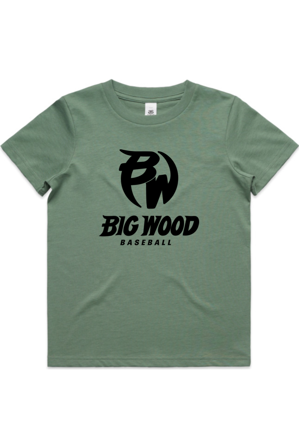 Youth - Big Wood Baseball Tee