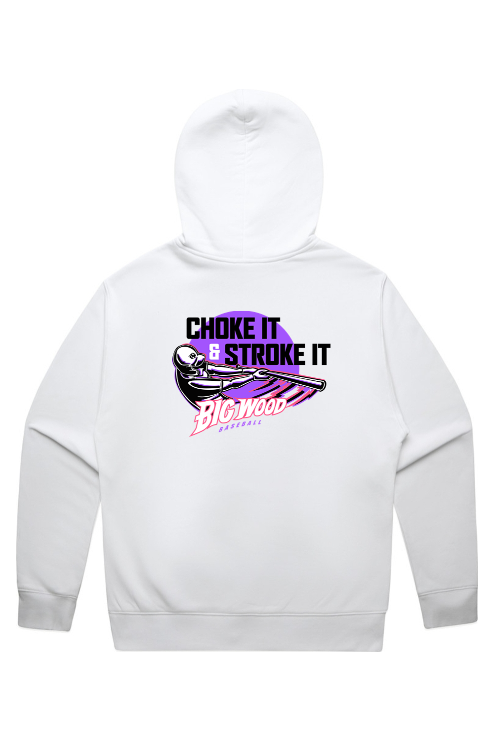 Choke It & Stroke It Relaxed Fit Hoodie