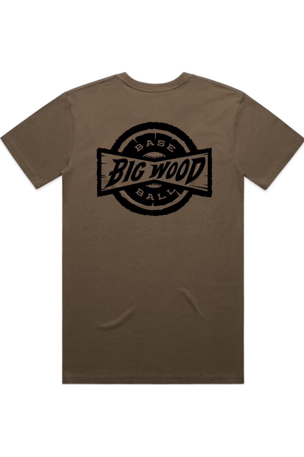 Big Wood Black Stamp Tee