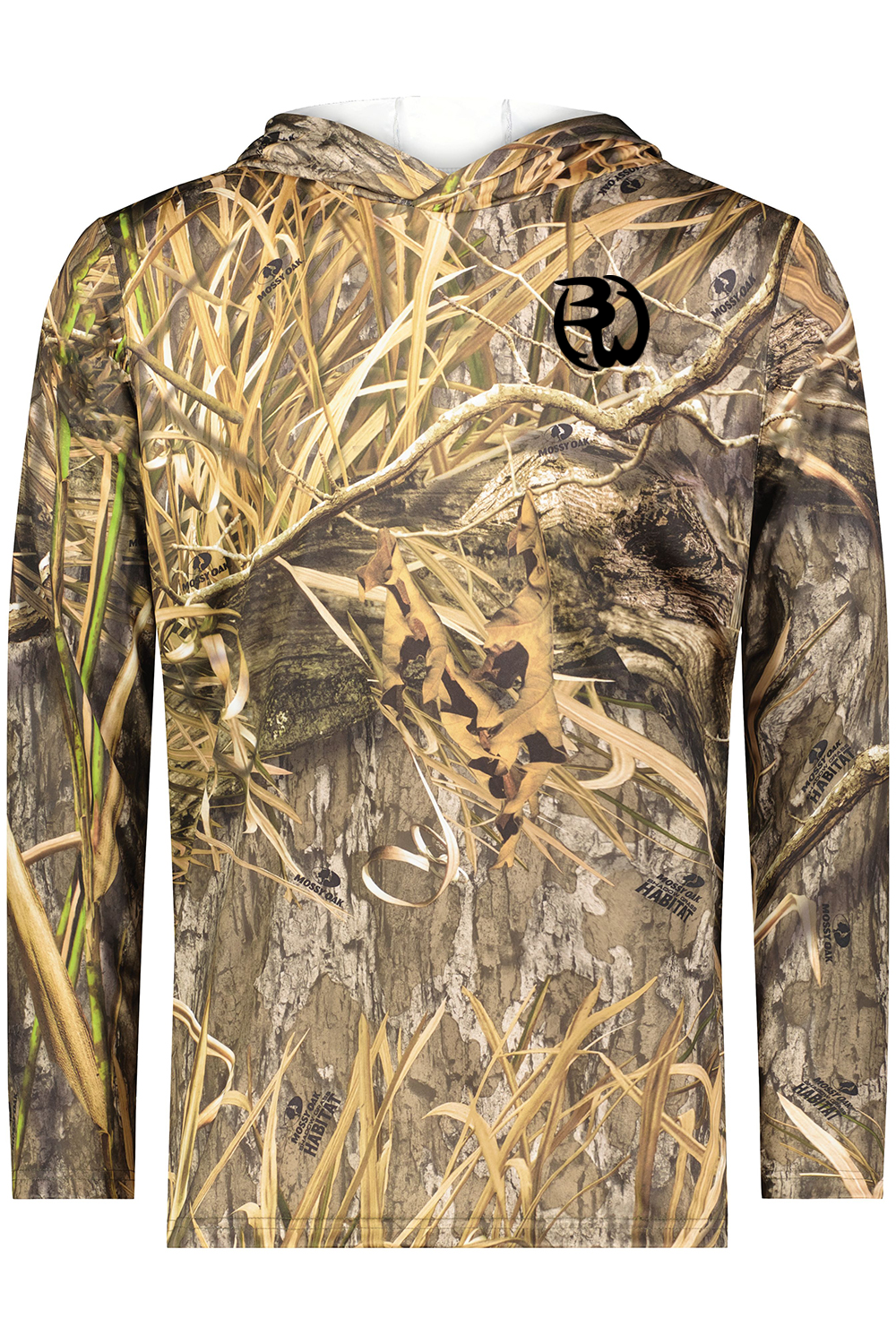 Big Wood Outdoor Mossy Oak Dri-Fit Long Sleeve Hoodie