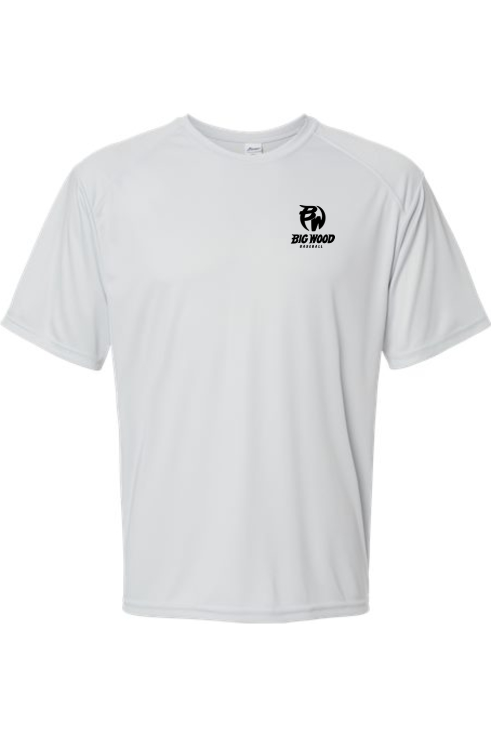 Big Wood Outlined Mascot Performance Tee