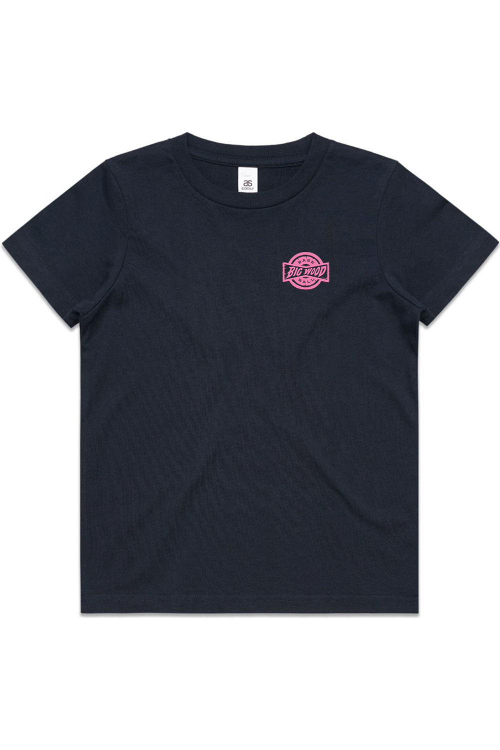 Youth - Big Wood Pink Stamp Tee