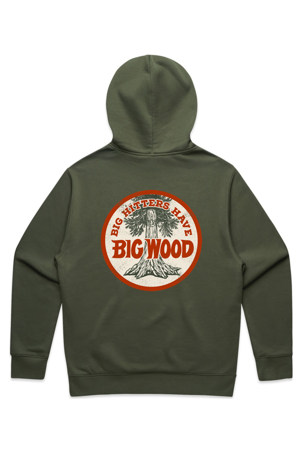 Big Hitters Have Big Wood Relaxed Fit Hoodie