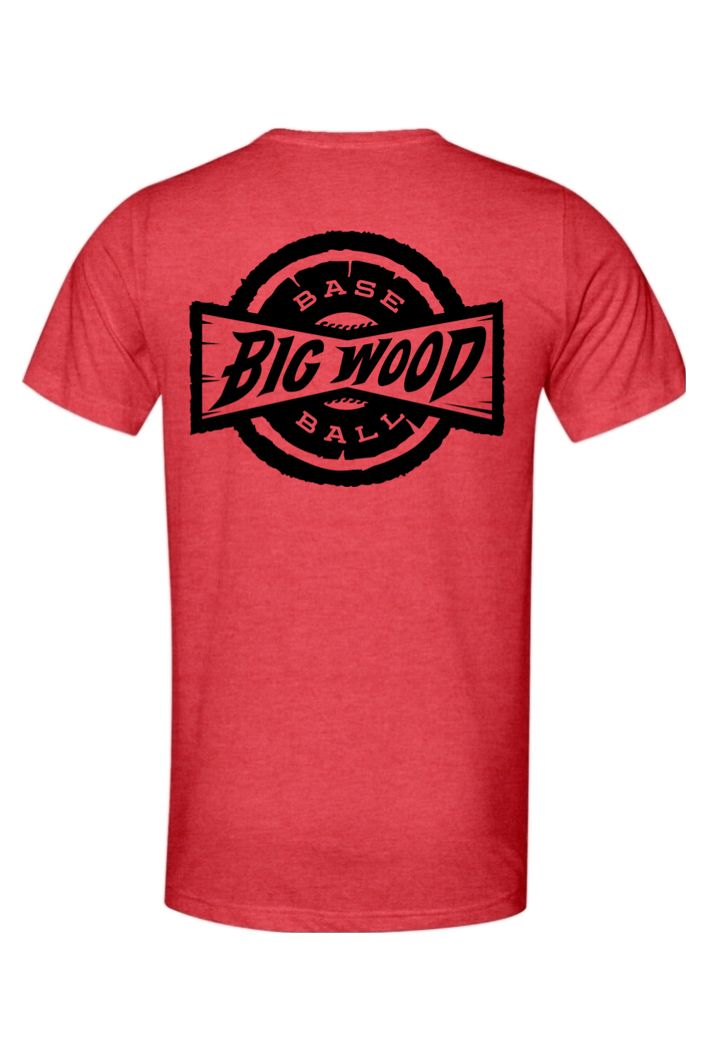 Big Wood Black Stamp Lightweight Tee