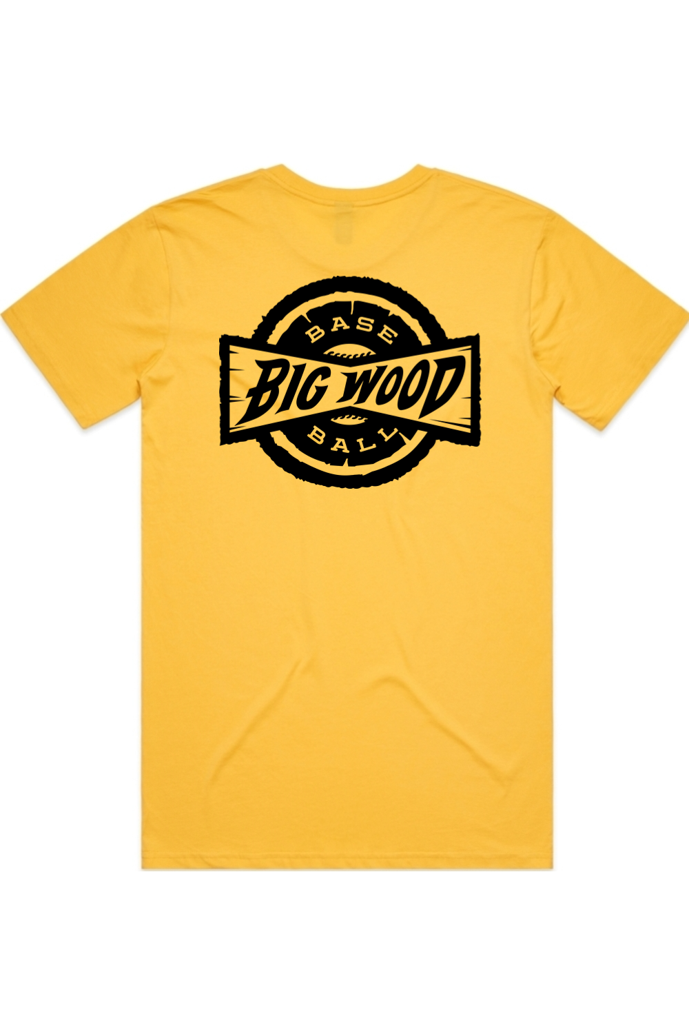 Big Wood Black Stamp Tee