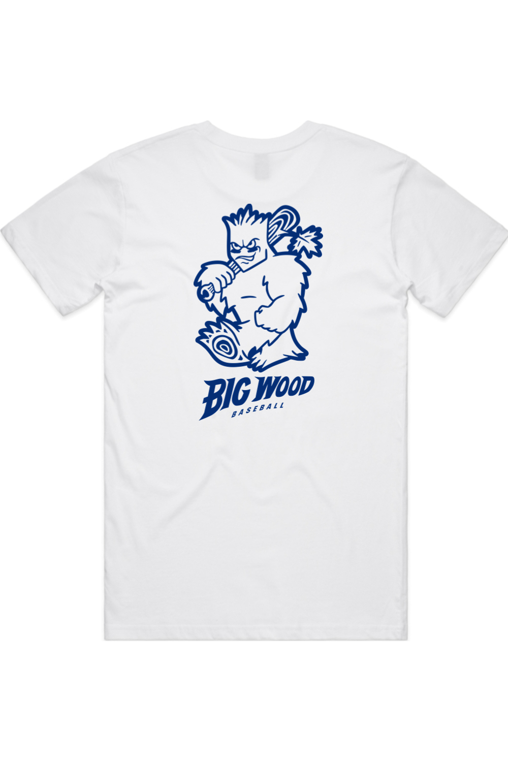 Big Wood Outlined Mascot Tee