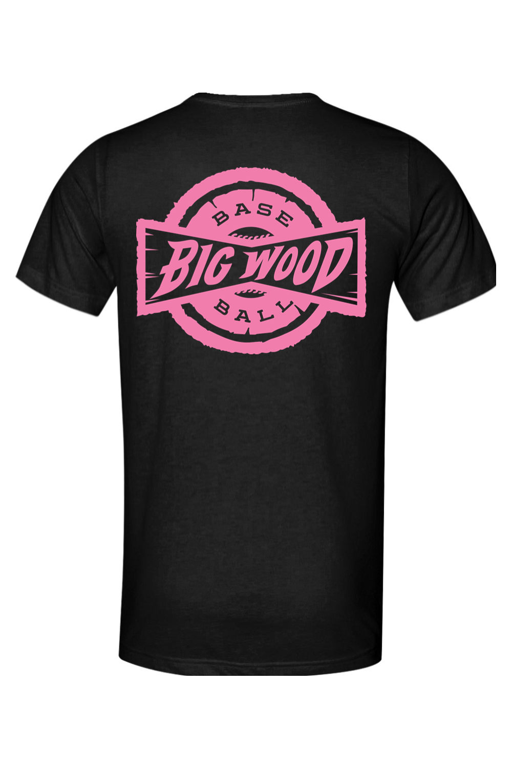 Big Wood Pink Stamp Lightweight Tee