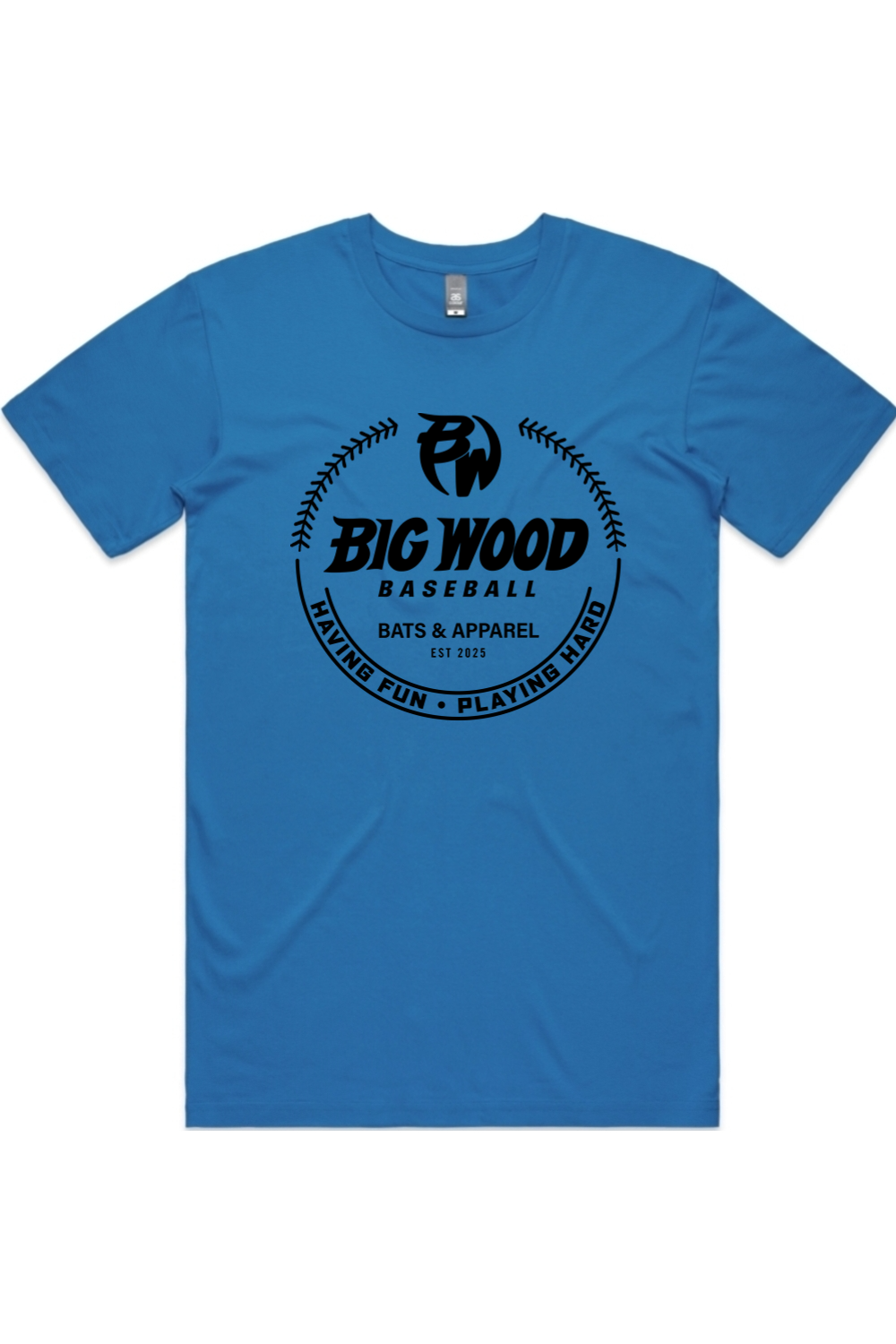 Big Wood Baseball Brand Signature Tee