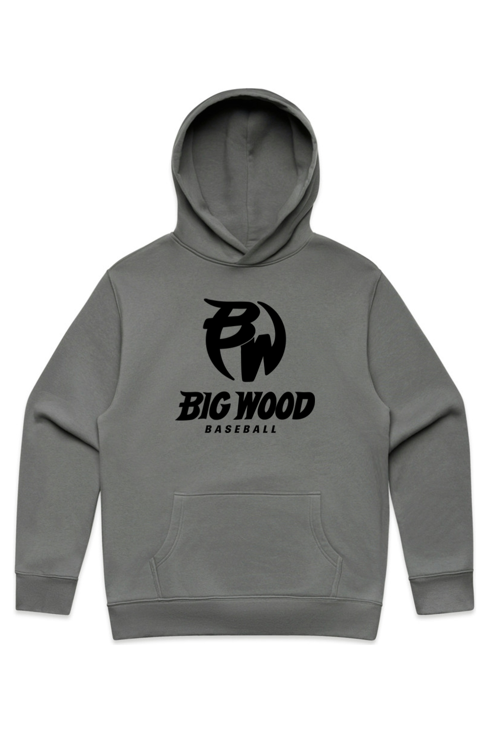 Big Wood Baseball Relaxed Fit Hoodie