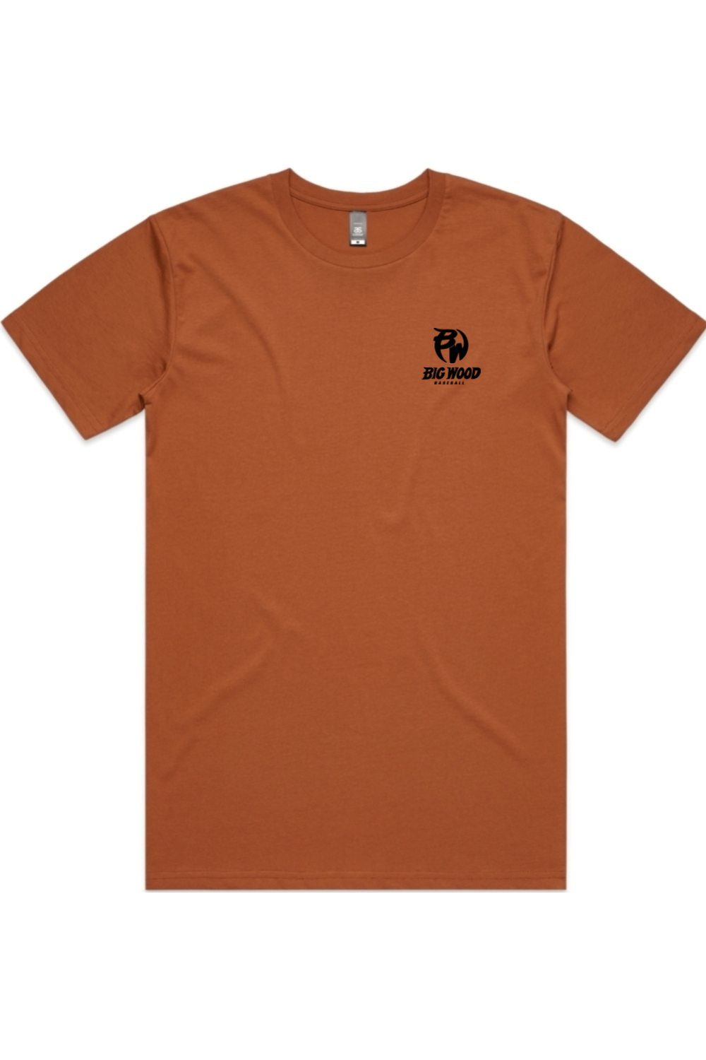 Big Wood Outlined Mascot Tee