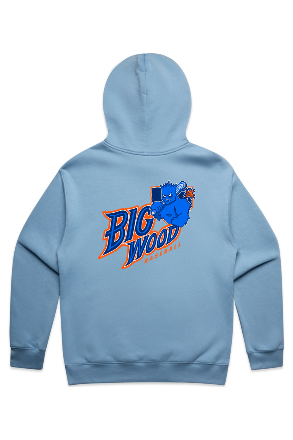 Big Wood Home Plate Relaxed Fit Hoodie