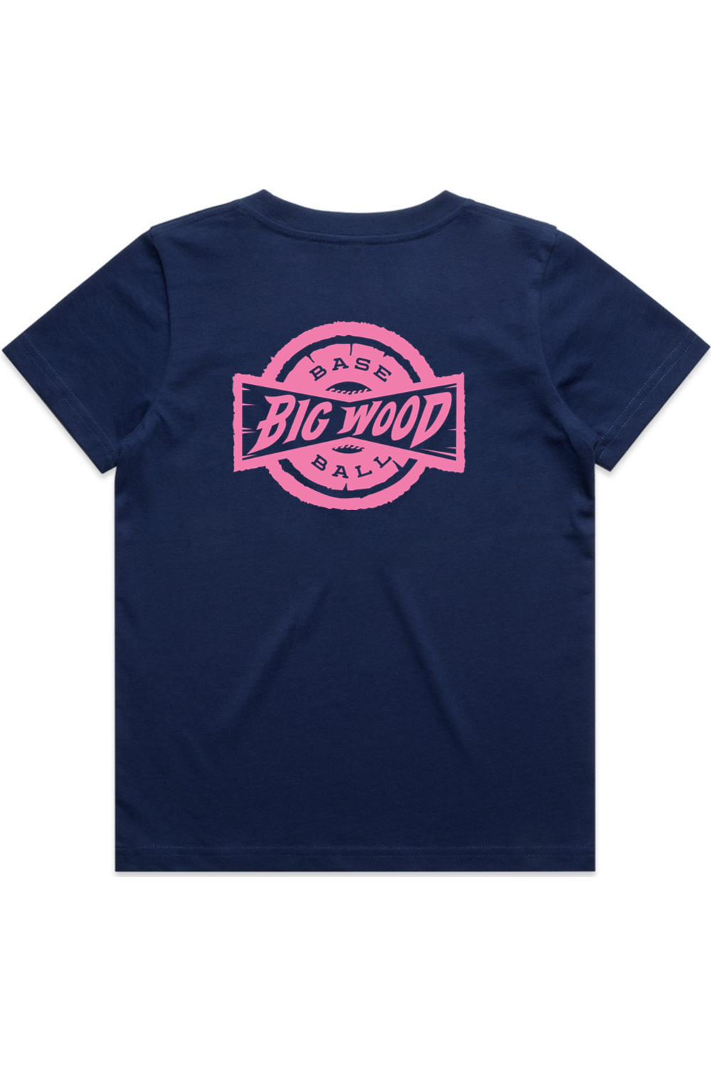 Youth - Big Wood Pink Stamp Tee