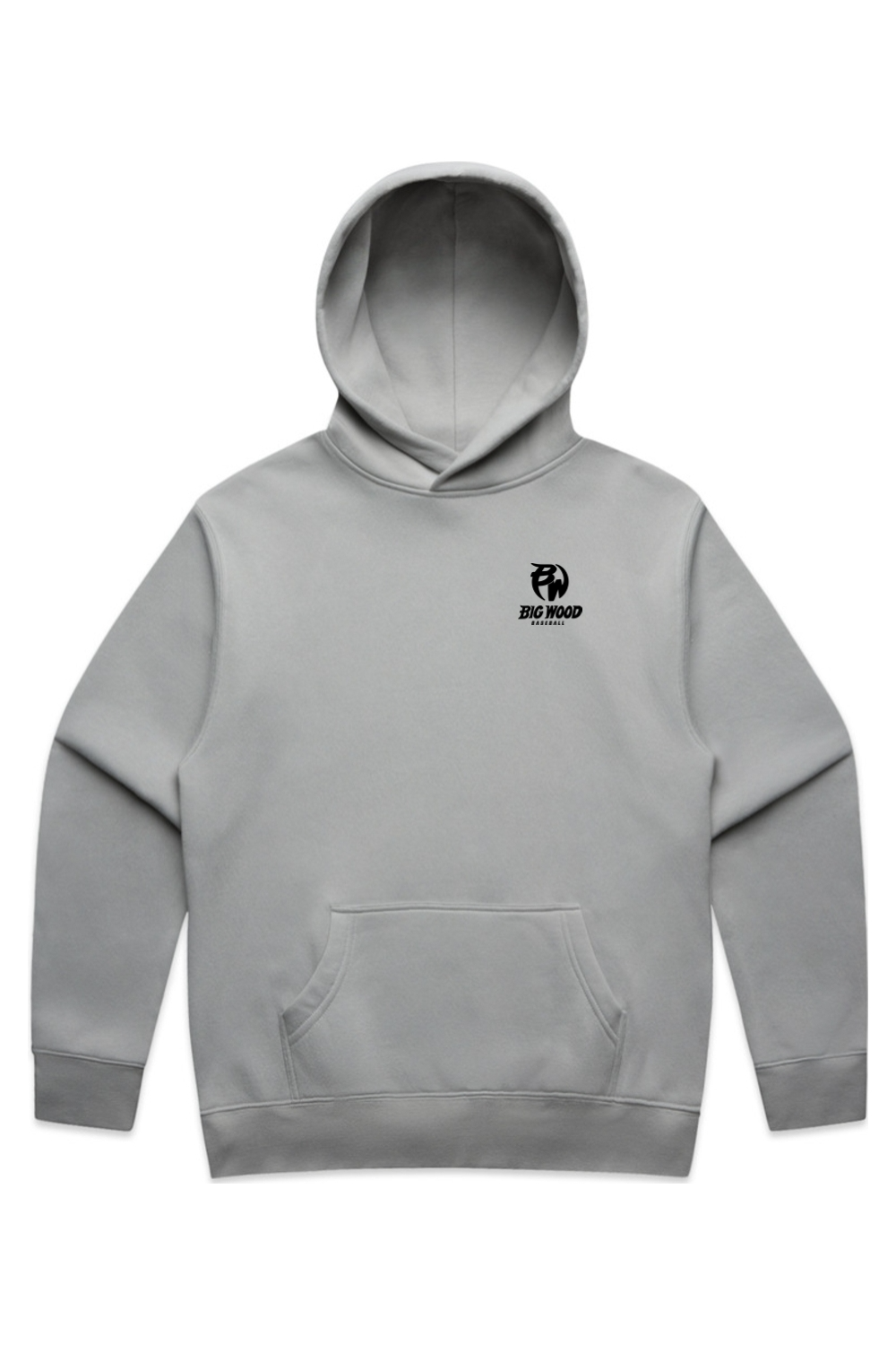 Big Wood Outlined Mascot Relaxed Fit Hoodie
