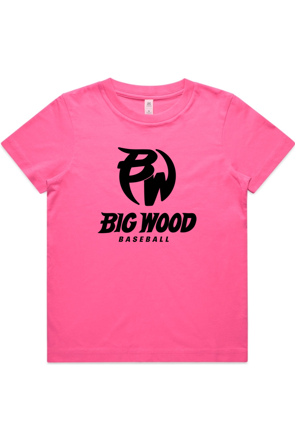 Youth - Big Wood Baseball Tee