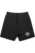 Big Wood Mint Stamp Active Shorts