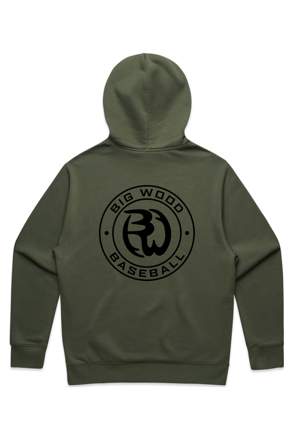 Big Wood Outdoor Stamp Relaxed Fit Hoodie