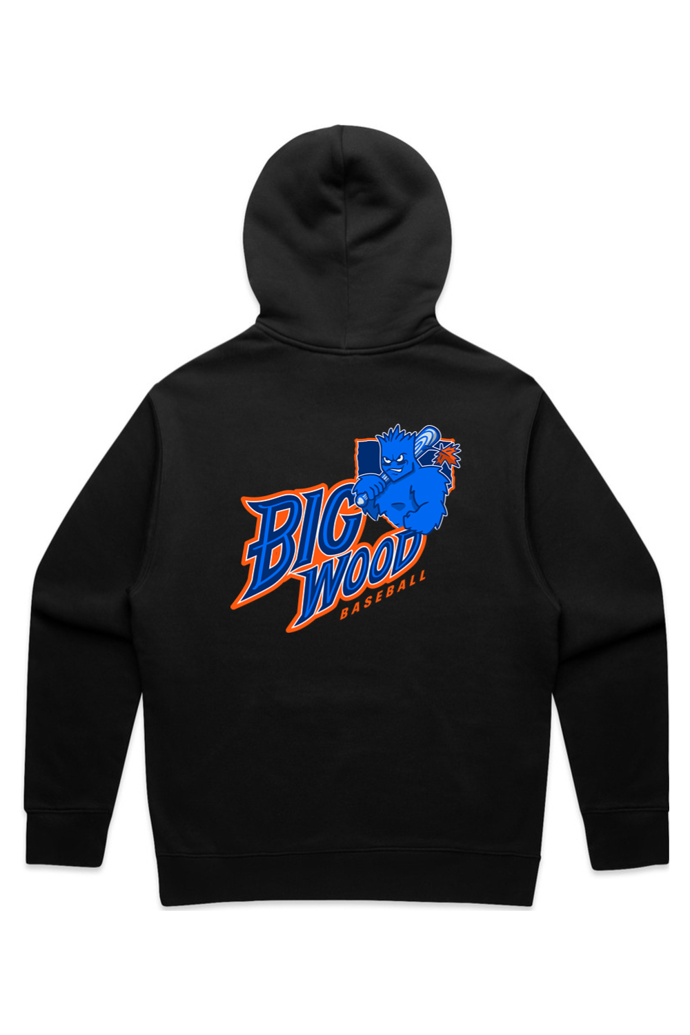 Big Wood Home Plate Relaxed Fit Hoodie