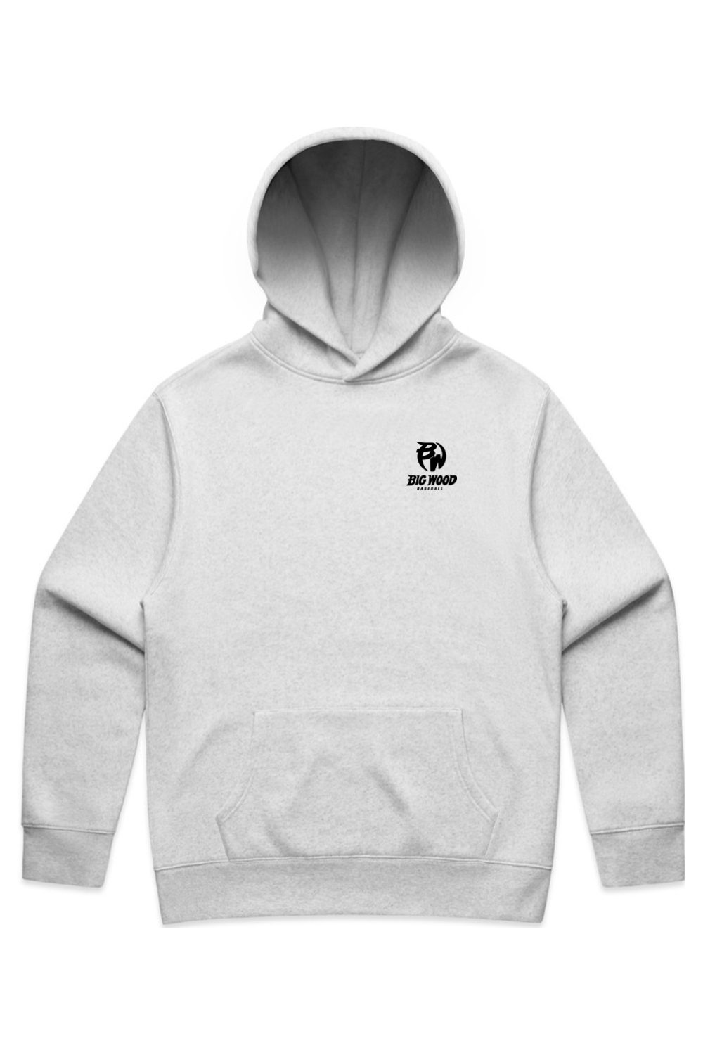 Big Wood Outlined Mascot Relaxed Fit Hoodie