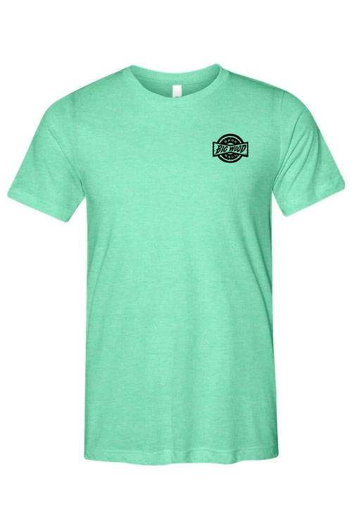 Big Wood Black Stamp Lightweight Tee