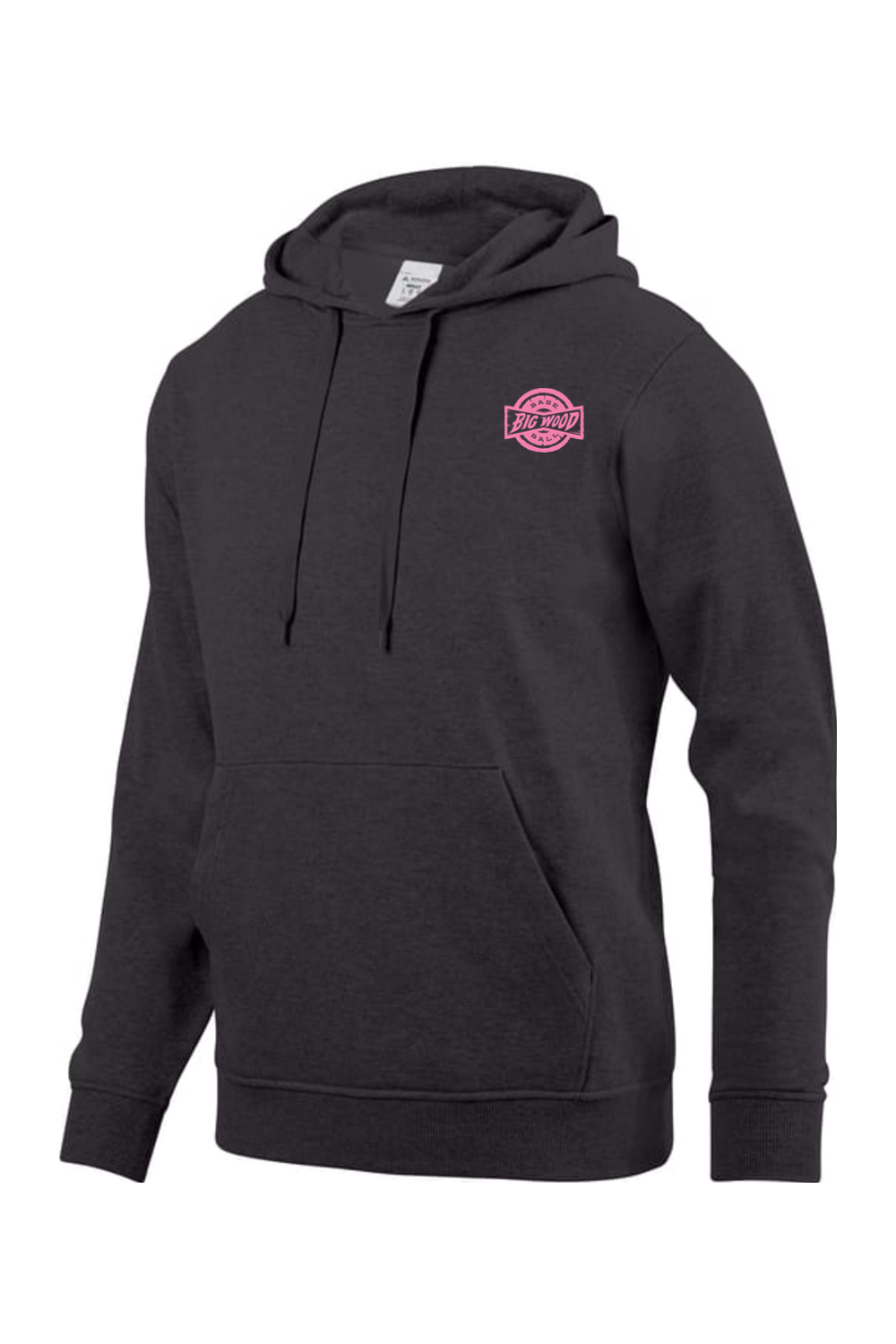 Big Wood Pink Stamp Athletic Fit Hoodie