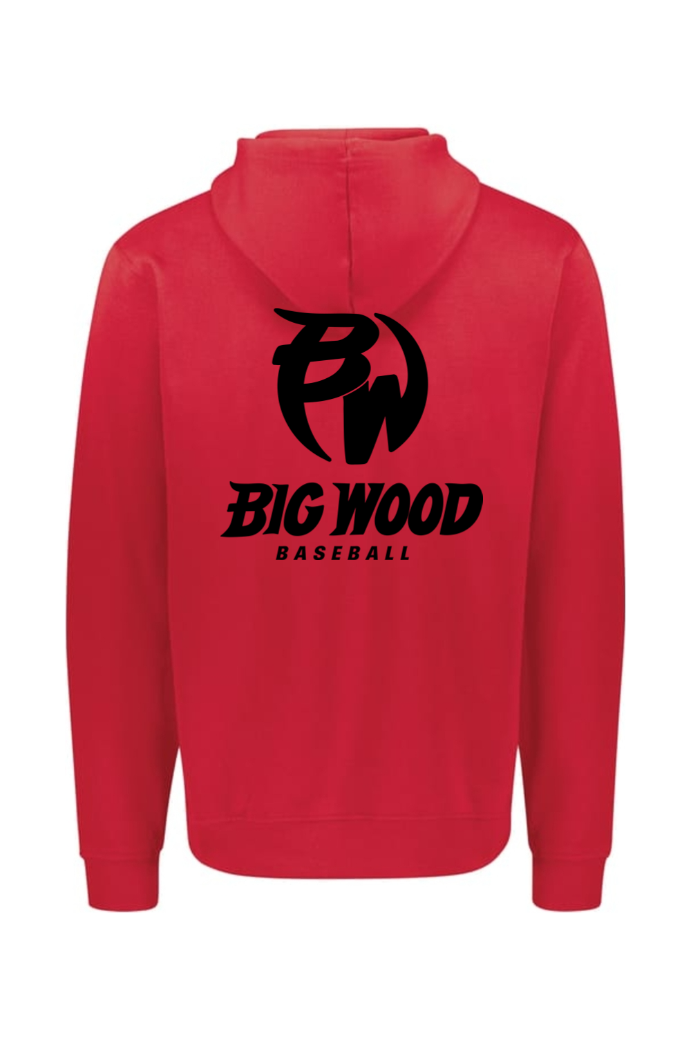 Big Wood Baseball Athletic Fit Hoodie