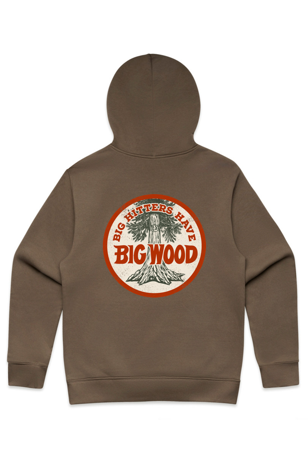Big Hitters Have Big Wood Relaxed Fit Hoodie