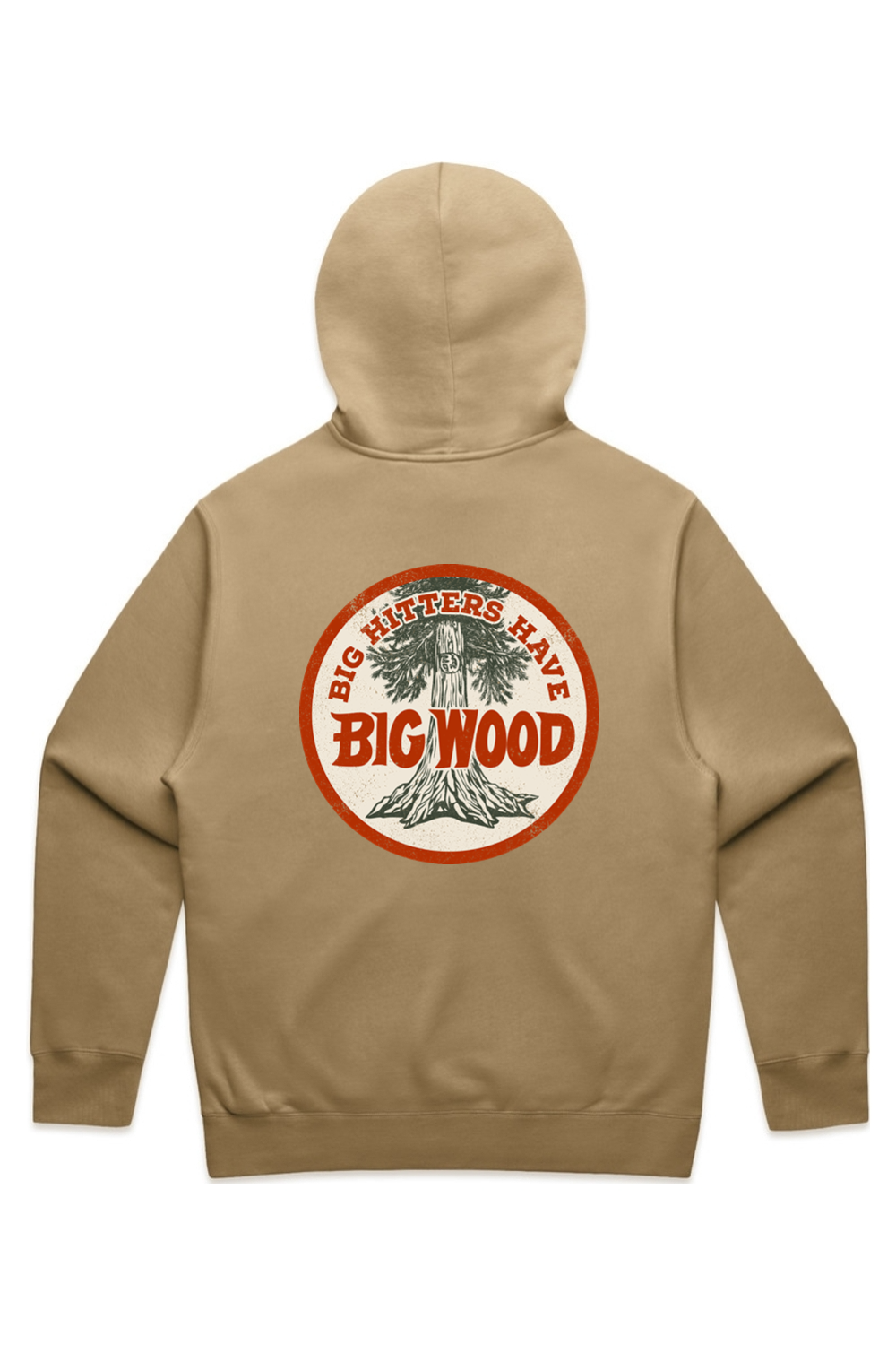 Big Hitters Have Big Wood Relaxed Fit Hoodie