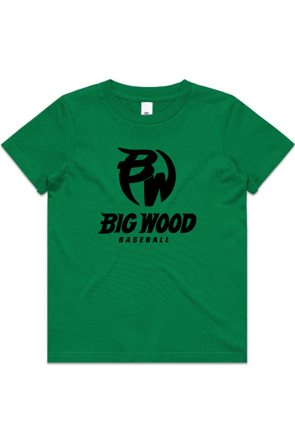 Youth - Big Wood Baseball Tee