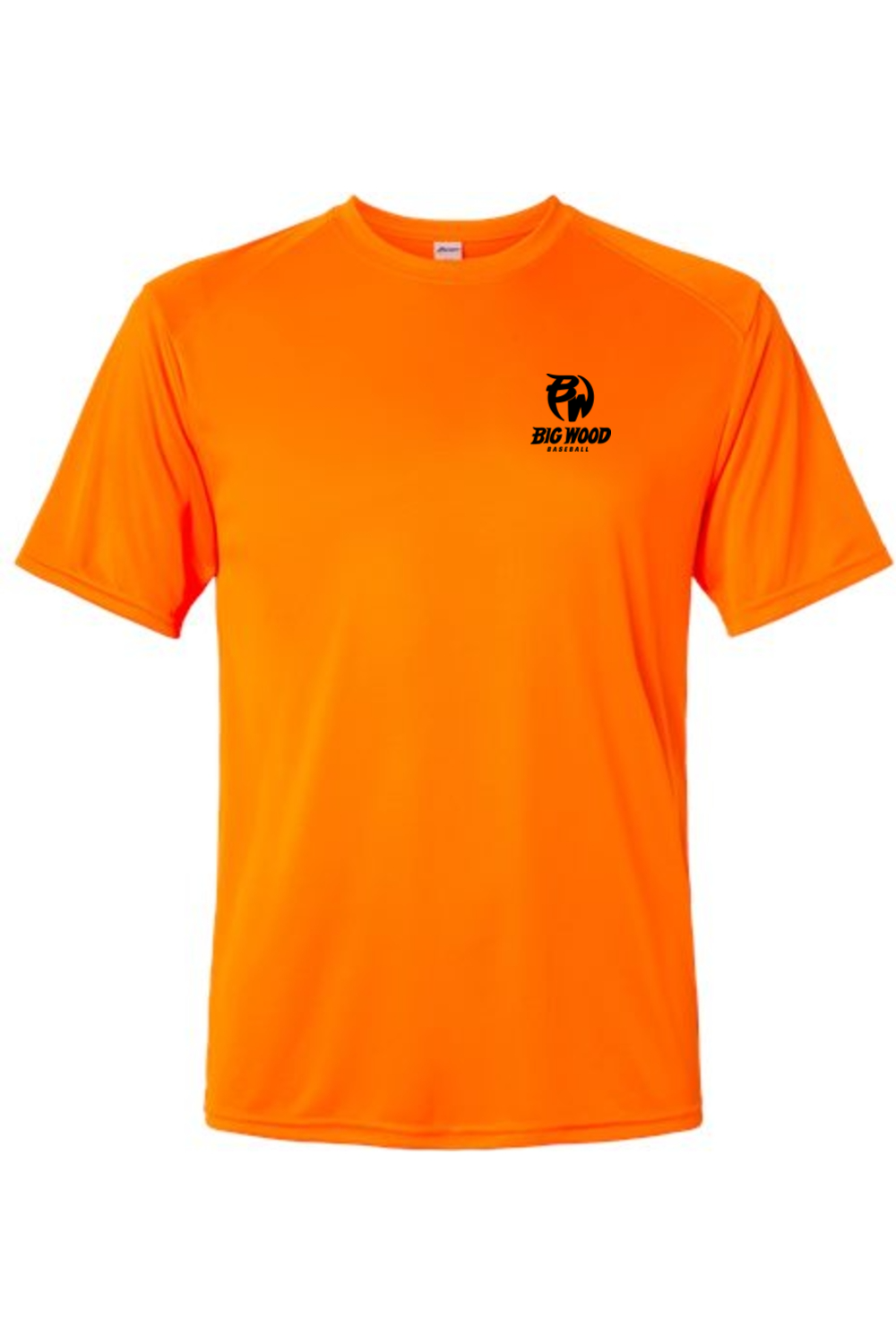 Big Wood Outlined Mascot Performance Tee