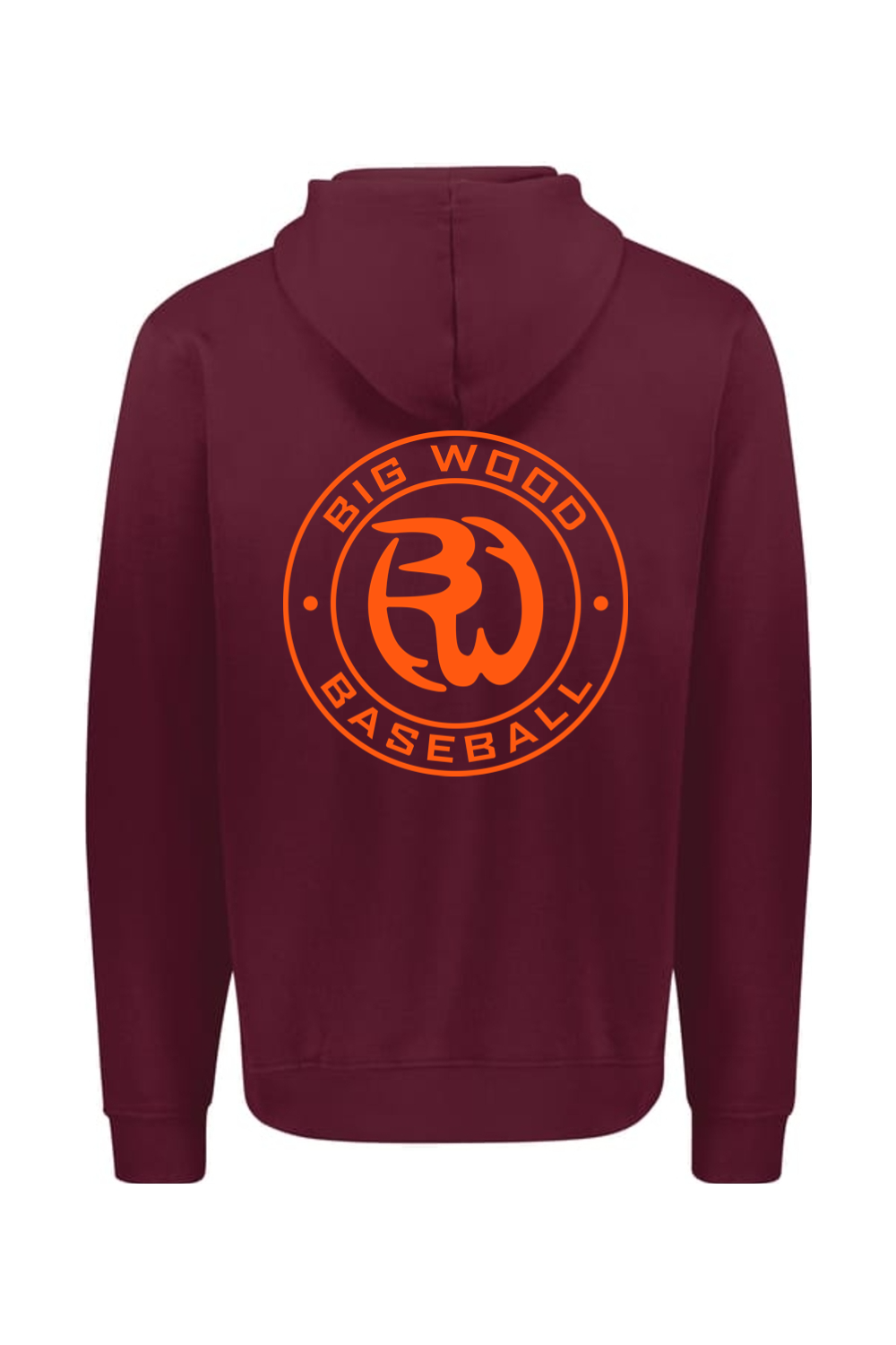 Big Wood Outdoor Stamp Athletic Fit Hoodie